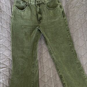 Cotton On Men's Olive Straight Jeans